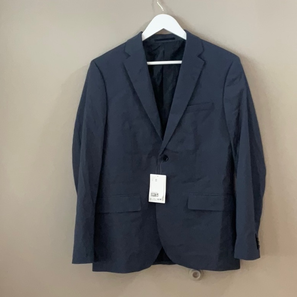 H&M men’s suit jacket blue - Picture 1 of 6